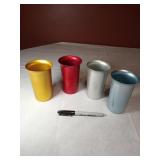 5" Perfik Aluminum Glasses MCM