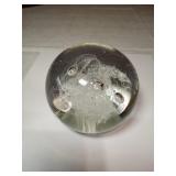 4" Round Blown Glass Sphere #2