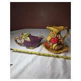 VTG Fruit Art Pitchers