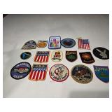 USA Patches including Apollo 11 and Disney