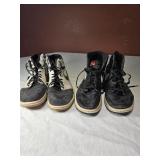 Nike Air Jordans 8.5 and 9, Hi-Tec Boots size 9
