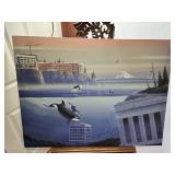 Tim Wistrom "Poetic Justice" 40x30" 2/75