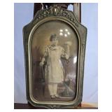24x13.5" Victorian Bubble Glass Frame