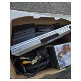 Panasonic DVD player and DVDs
