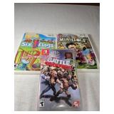 Switch and Wii games