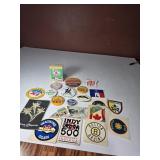 Misc Lot Stickers, Pins, Buttons etc