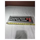 World Trade Center Subway Sign