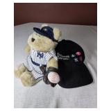 NY Yankees Bear and Ballcap
