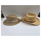 2 Panama Straw Hats