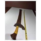 27' Moro Kris Sword 1900~ Philippines