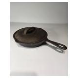 BSR Birmingham No. 5  8-1/8' Skillet w/Lid (1950s)