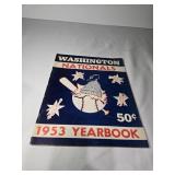 1953 Washington Nationals Yearbook