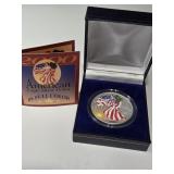 Silver Eagle Dollar .999 Full Color