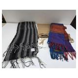 Cashmere and Alpaca Scarves