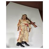 1950 Indian Chief 'Talking' Marionette 15'