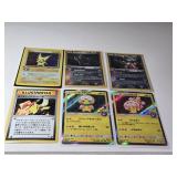 6 Rare Pokemon cards between $10 and $90 RAW