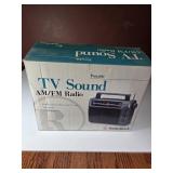RadioShack TV Sound AM/FM NOS