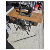 Wheeler & Wilson D-9 Treadle Sewing Machine
