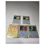 5 Rare Pokemon cards between $10 and $90 RAW