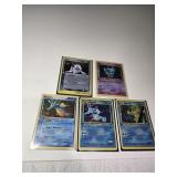5 Rare Pokemon cards between $10 and $90 RAW