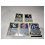 5 Rare Pokemon cards between $10 and $90 RAW
