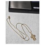 14k Gold Necklace 4.1g