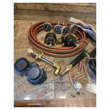 Full Set of Welding Gear New Torches, Regulators