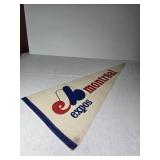 29' 1970s Montreal Expos Pennant