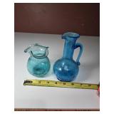 Crackle Glass Vases