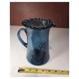 7' La Victoria Blown Glass Pitcher