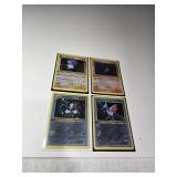 4 Rare Pokemon cards between $10 and $90 RAW