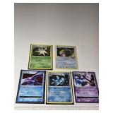 5 Rare Pokemon cards between $10 and $90 RAW