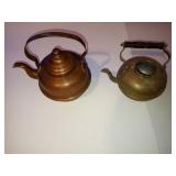 Two Kettles, Copper and Brass