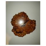 Burl Wall Clock