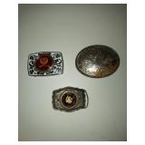 3 Belt Buckles