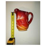 Groovy Glass Pitcher