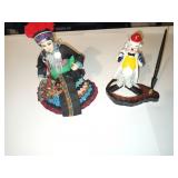 Clown Desk Pen and Indian Doll
