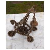 Antique Metal Lamp Fixture
