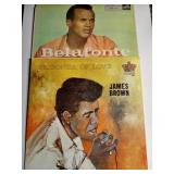James Brown & Belafonte vinyl