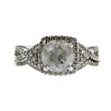 14kt Gold 2.06 ct 2 pc Diamond Infinity Bridal