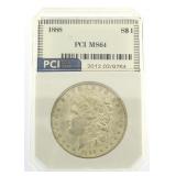 1888 MS64 Morgan Silver Dollar