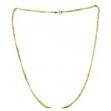 14kt Gold Beutiful 18" Necklace