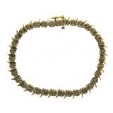 10kt Gold Diamond Tennis Bracelet