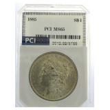 1885 MS65 Morgan Silver Dollar