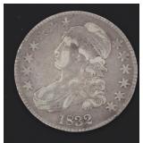 1832 Capped Bust Silver Half Dollar