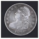 1833 Capped Bust Silver Half Dollar