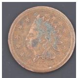 1863 Not One Cent Copper Civil War Token