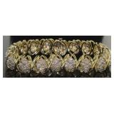 14kt Gold Brilliant 7.50 ct Diamond Bracelet