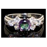 Beautiful Mystic Topaz Fashion Ring