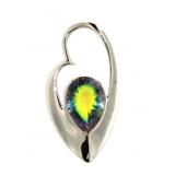 Beautiful Rainbow Topaz Designer Pendant